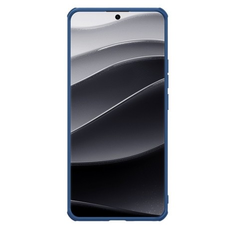 Протиударний чохол NILLKIN Super Frosted для Xiaomi Redmi Note 14 Pro 5G/Poco X7 - синій