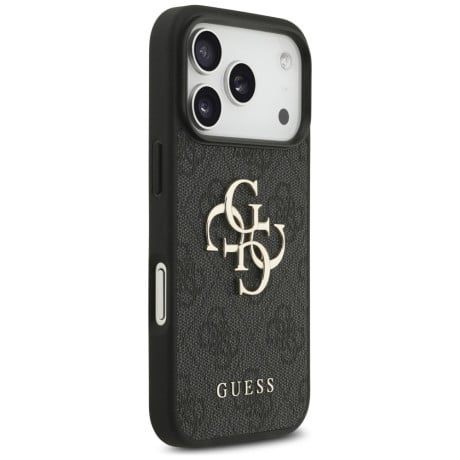 Оригинальный чехол Guess 4G Big Logo на iPhone 17 Pro - Black