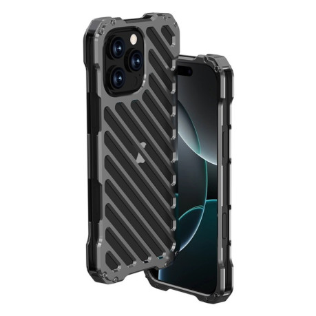 Протиударний чохол R-JUST RJ-50 для iPhone 16 Pro Max - сірий
