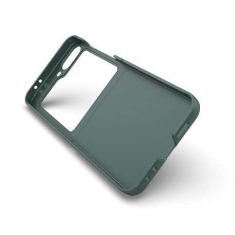 Силіконовий чохол Magic Flannel для Samsung Galaxy Flip 6 - зелений