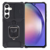 Противоударный чехол Armor Camera Shield для Samsung Galaxy A55 5G - черный
