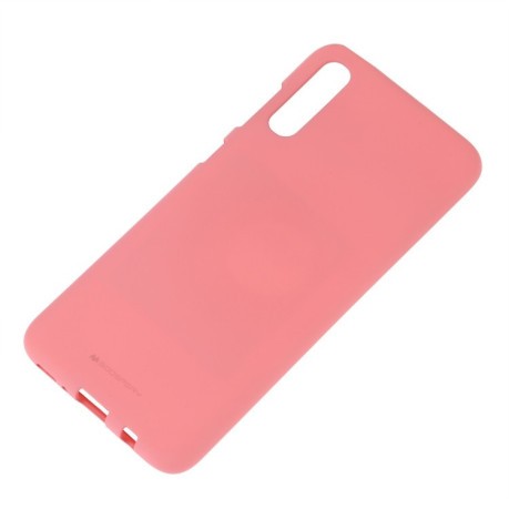 Силіконовий чохол Goospery Soft Feeling Liquid Samsung Galaxy A70-рожевий