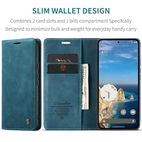 Чехол-книжка CaseMe-013 Multifunctional на Google Pixel 9a - синий