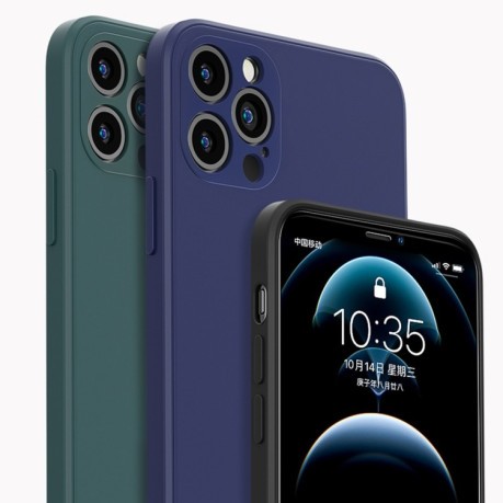 Силиконовый чехол Benks Silicone Case для iPhone 12 - фиолетовый