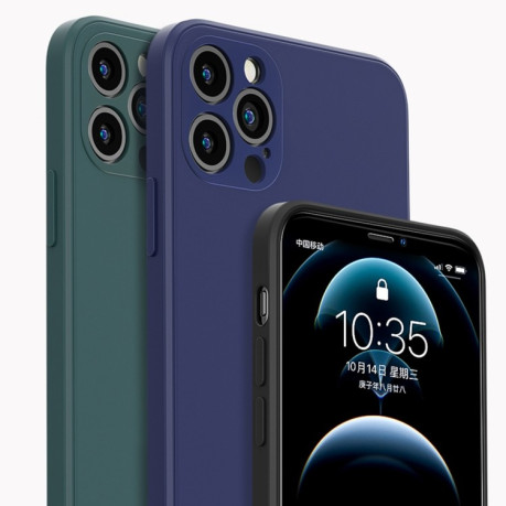 Силиконовый чехол Benks Silicone Case для iPhone 12 Pro Max - зеленый