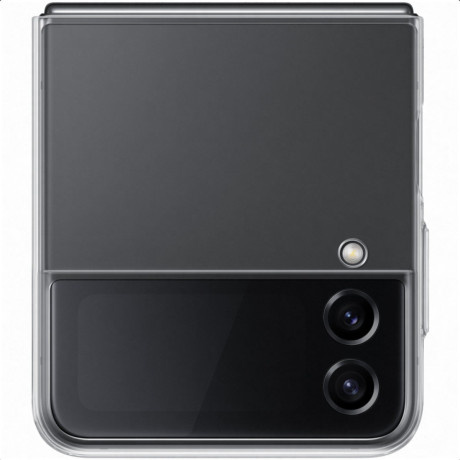 Оригинальный чехол Samsung Clear Slim для Samsung Galaxy  Flip 4 - прозрачный