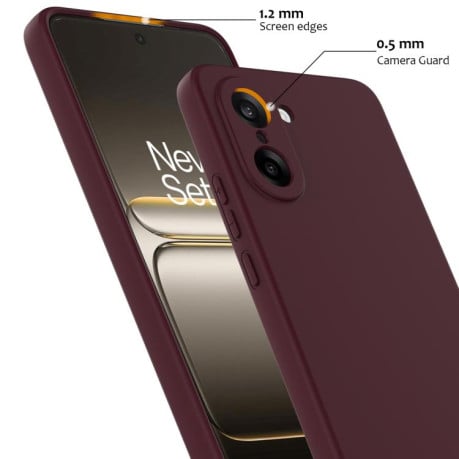 Силіконовий чохол Shockproof Silicone з Magsafe на OnePlus Nord CE5 - коричневий
