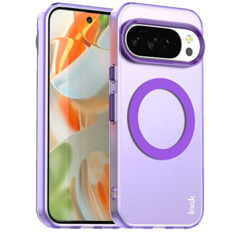 Протиударний чохол IMAK Candy Series Shockproof MagSafe для Google Pixel 10 Pro XL - фіолетовий