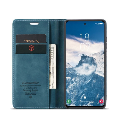 Чехол-книжка CaseMe-013 Multifunctional на Samsung Galaxy S24 FE 5G - синий