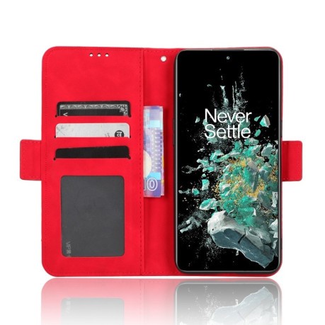 Чохол-книжка Skin Feel Calf на OnePlus 10T 5G / Ace Pro 5G - червоний