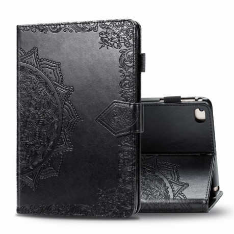 Чехол-книжка Embossed Mandala для iPad Mini 5 / 4 / 3 / 2 / 1 - черный