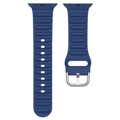 Ремешок Ocean Ripple для Apple Watch Series 8/7 45mm / 44mm/42mm - синий