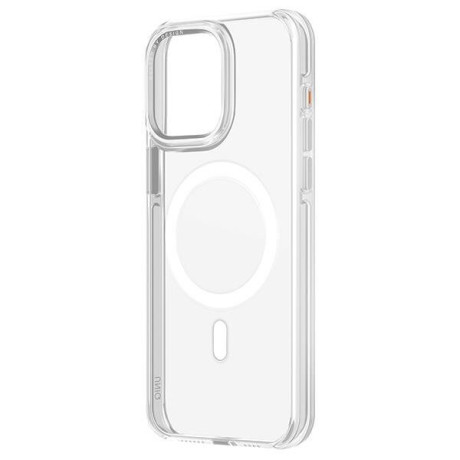 Оригинальный чехол Uniq Calio Magclick Charging для iPhone 15 Pro Max- transparent