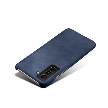 Противоударный чехол Calf Texture для Samsung Galaxy S22 - синий