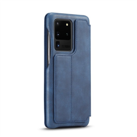 Чохол книжка LC.IMEEKE Hon Ancient Series Samsung Galaxy S20 Ultra - синій