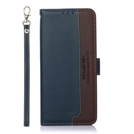 Чохол-книжка KHAZNEH Litchi Texture для Motorola Moto G15 4G / G05 - синій