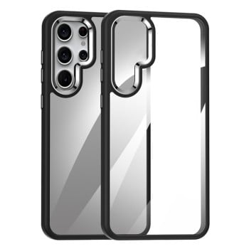 Противоударный чехол Highly Transparent на Samsung Galaxy S24 Ultra 5G - черный