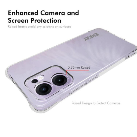 Чохол протиударний ENKAY Clear для OPPO Reno13 F/Reno13 FS