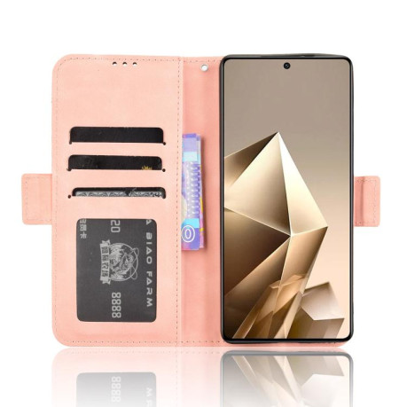 Чохол-книжка Skin Feel Calf на Infinix Note 50 4G / Note 50 Pro 4G - рожевий