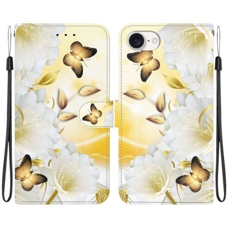 Чехол-книжка Colored Drawing Series на iPhone 16e - разноцветный