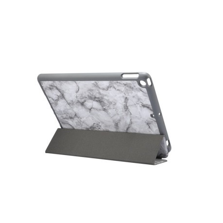 Протиударний чохол EsCase Marble Texture на iPad 9/8/7 10.2 (2019/2020/2021) - сірий