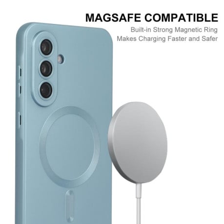 Чохол ENKAY з MagSafe Matte та захистом камери на Samsung Galaxy A17/A26 5G - фіолетовий