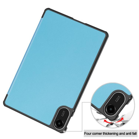 Чехол 3-fold Smart Cover для Xiaomi Redmi Pad 2 - голубой