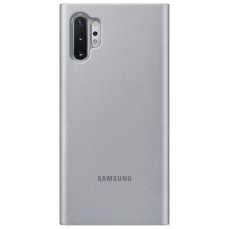 Оригинальный чехол-книжка Clear View Cover для Samsung Galaxy Note 10+ Plus  (EF-ZN975CWEGRU )- White