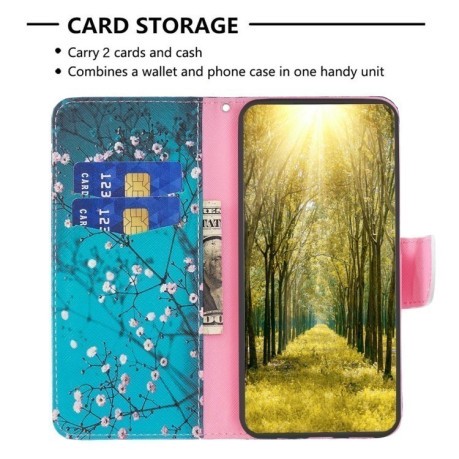 Чехол-книжка Colored Drawing Pattern для Infinix GT 20 Pro 5G - Blossom