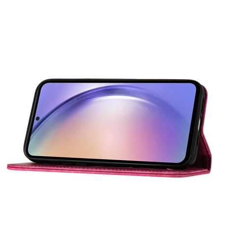 Чохол-книжка Cat Embossing Pattern на Google Pixel 8 Pro - рожевий