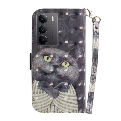 Чохол-книжка 3D Painting для Realme C75 - Cat