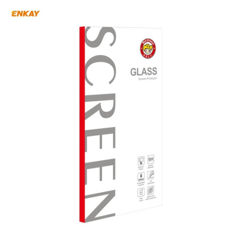 Защитное стекло ENKAY Hat-prince Full Glue 0.26mm 9H 3D на Redmi Note 9S / Note 9 Pro - черное