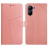 Чехол-книжка Y-shaped Pattern для Realme 10 5G - розовый