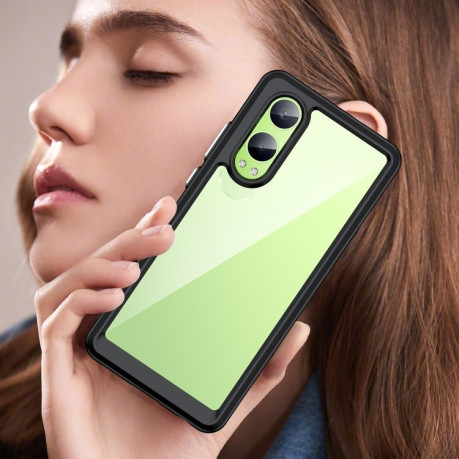 Протиударний чохол Colorful Acrylic Series для OnePlus Nord CE4 Lite - чорний