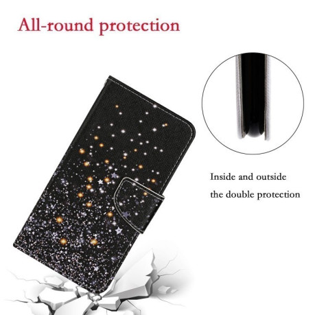 Чохол-книжка Colored Drawing Pattern для Samsung Galaxy S24 FE 5G - Pentagram