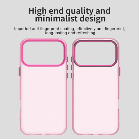 Противоударный чехол Candy Series для iPhone 17 Pro Max - красный