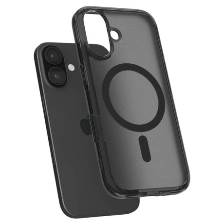 Оригінальний чохол Spigen Ultra Hybrid MagSafe для iPhone 16 - Black