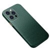 Противоударный чехол R-JUST Carbon для iPhone 13 Pro - зеленый