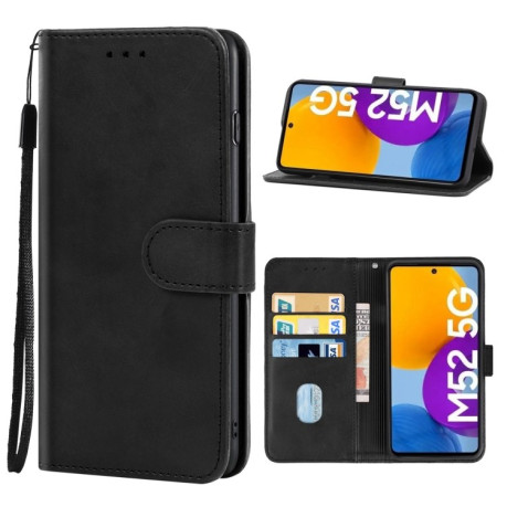 Чохол-книжка EsCase Leather Samsung Galaxy M53 5G - чорний