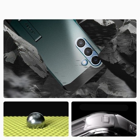 Оригінальний чохол Spigen Tough Armor Mag (Magsafe) для Samsung Galaxy S25 - Green