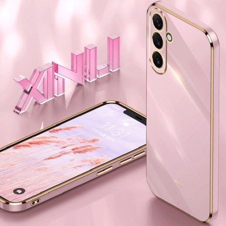 Протиударний чохол XINLI Straight Edge для Samsung Galaxy A54 5G - рожевий