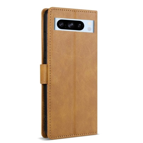 Чохол-книжка N.BEKUS CSJ-P1 Solid Color Leather для Google Pixel 8a - коричневий