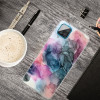 Противоударный чехол Marble Pattern для Samsung Galaxy A12/M12 - Abstract Multicolor
