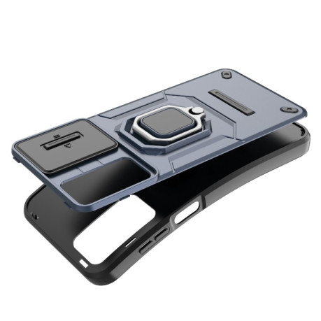 Протиударний чохол Sliding Camshield для Samsung Galaxy M15 5G - фіолетовий