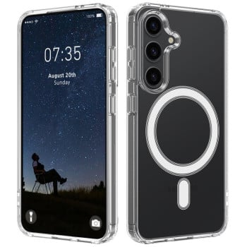 Протиударний чохол Acrylic Magsafe для Samsung Galaxy S25+ 5G - прозорий