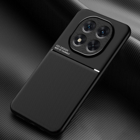 Противоударный чехол Tilt Strip Grain на Xiaomi Redmi Note 14 Pro+ 5G - черный