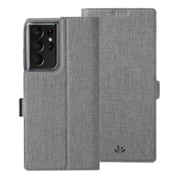 Чехол-книжка ViLi K Series для Samsung Galaxy Note 20 Ultra - серый