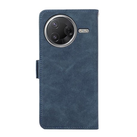Чехол-книжка ABEEL Frosted Magnetic RFID Leather на Xiaomi Poco F7 Pro / F7 Ultra Global - синий