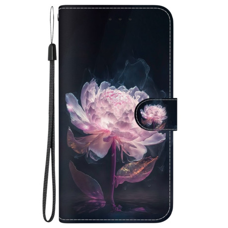 Чохол-книжка Colored Drawing Series на Xiaomi Poco F6 Pro - Peony