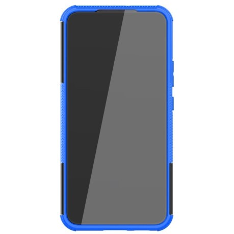 Противоударный чехол Tire Texture на Samsung Galaxy S22 Plus 5G - синий